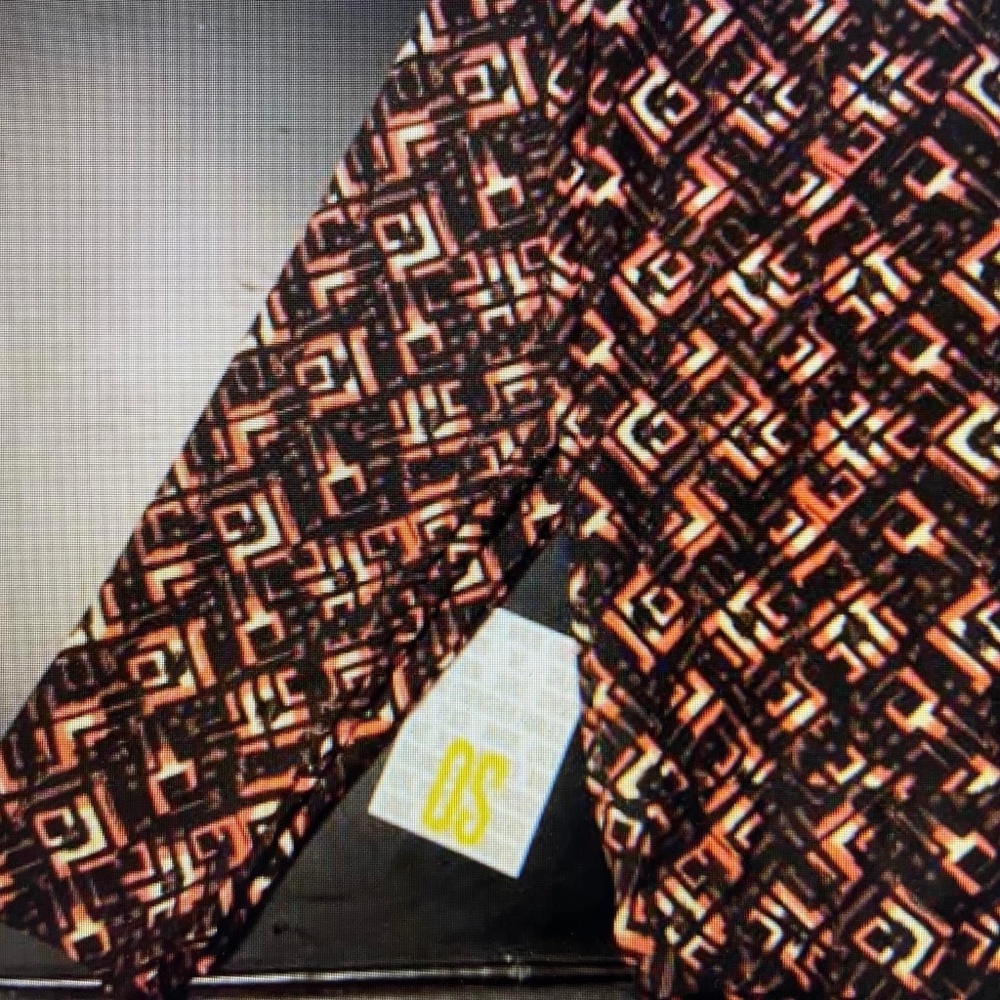 Lularoe leggings os new with tag diamond print